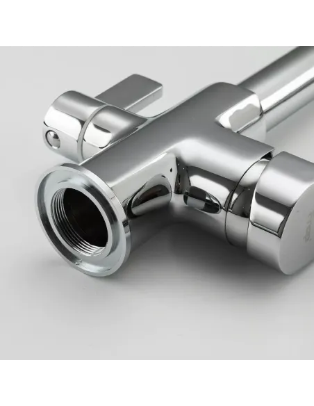 Змішувач для кухні Frap F4361 з підключенням до фільтра, хром