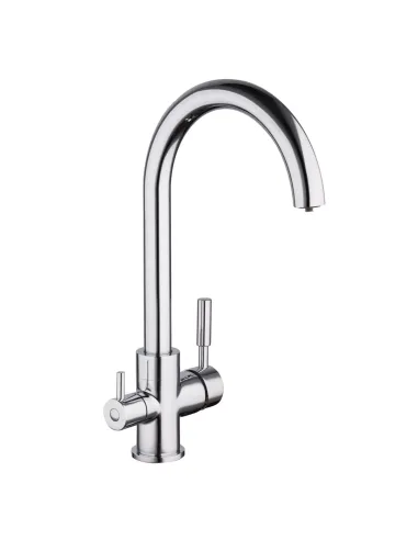 Смеситель для кухни Frap F4352 с подключением к фильтру, хром