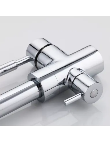 Смеситель для кухни Frap F4352 с подключением к фильтру, хром