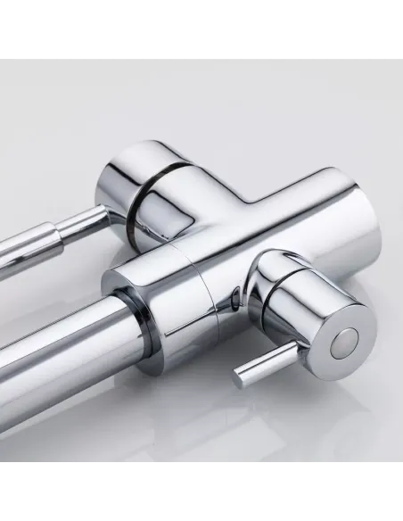 Смеситель для кухни Frap F4352 с подключением к фильтру, хром