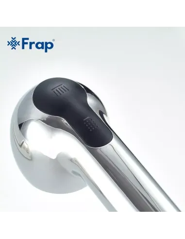 Змішувач для кухні Frap F6003 з висувним виливом, хром