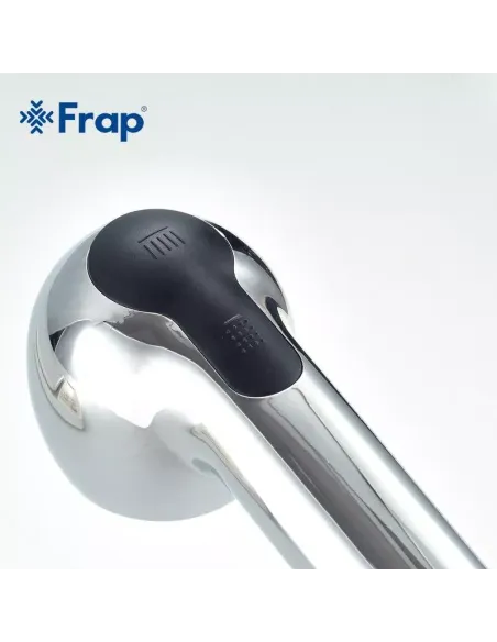 Змішувач для кухні Frap F6003 з висувним виливом, хром