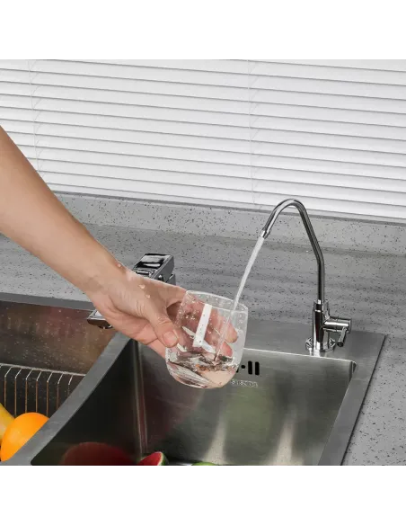 Монокран для умивальника Frap F1052-10, хром, для фільтра