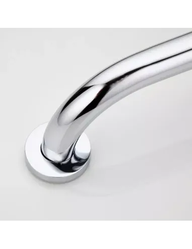 Поручень для ванни вигнутий Frap F1717, хром, 450 мм