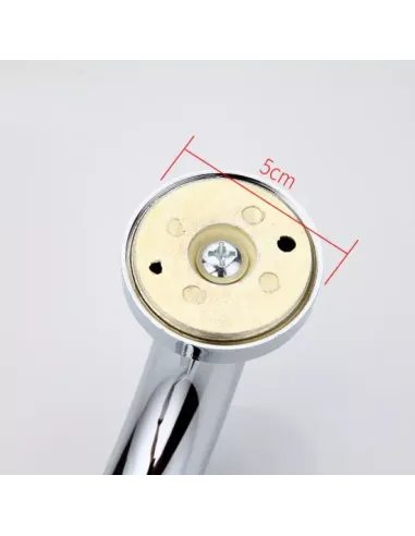 Поручень для ванни вигнутий Frap F1717, хром, 450 мм