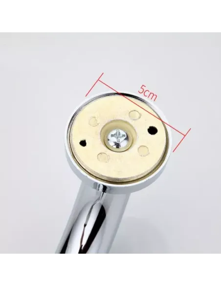 Поручень для ванны изогнутый Frap F1717, хром, 450 мм