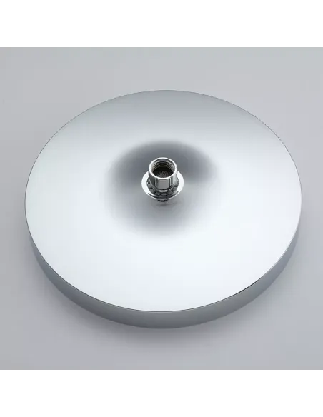 Лейка тропический душ Frap F015-25, 250 мм, круглая, белый хром