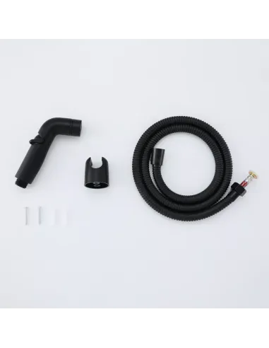 Набор для гигиенического душа Frap F021-6, со смесителем, черный