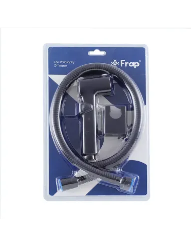 Набор для гигиенического душа Frap F022-6, со смесителем, черный