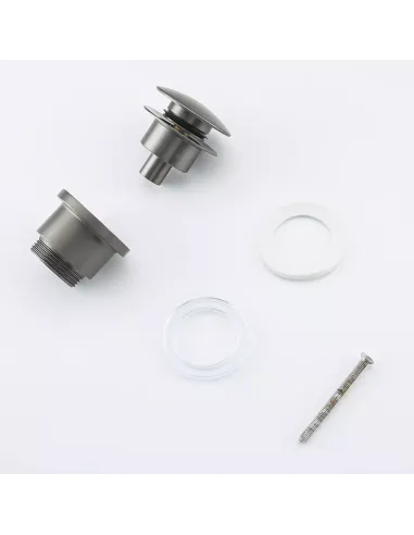 Донный клапан для раковины Frap F62-9, 63х63х107 мм