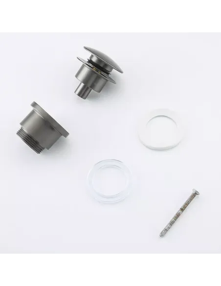 Донный клапан для раковины Frap F62-9, 63х63х107 мм