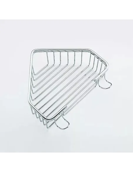 Полка для ванной Frap F351, угловая, нержавеющая сталь, хром