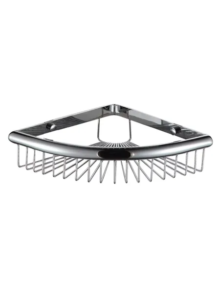 Полиця для ванної Frap F352, кутова, нержавіюча сталь, хром