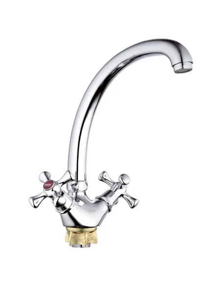 Смеситель для кухни Wezer TLB4-827 двухвентильный