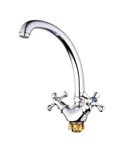 Смеситель для кухни Wezer TLB4-827 двухвентильный