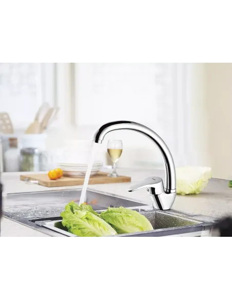 Змішувач для кухні Wezer PUD4-045 одноважільний