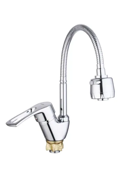 Змішувач для кухні Wezer YUB4-R279 з гнучким виливом