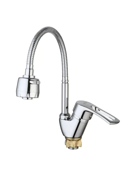 Змішувач для кухні Wezer YUB4-R279 з гнучким виливом