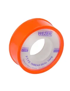 Фум стрічка Wezer PTFE біла, 12x0,1 мм, 12 метрів