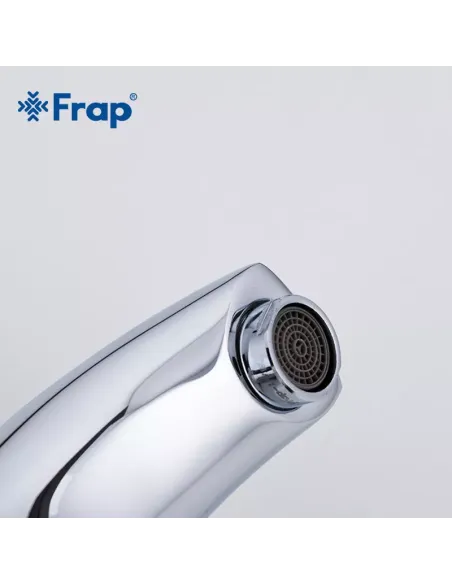 Змішувач для умивальника Frap F1021, хром, одноважільний