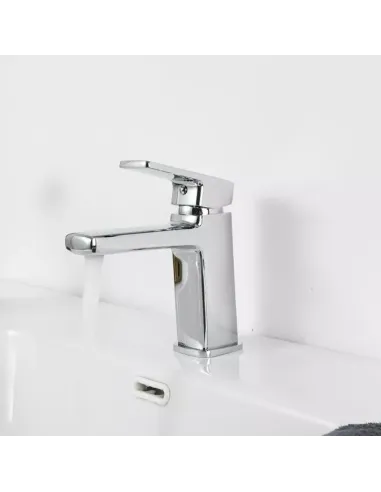 Змішувач для умивальника Frap F1060, хром, одноважільний