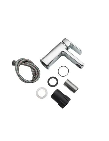 Змішувач для умивальника Frap F1060, хром, одноважільний