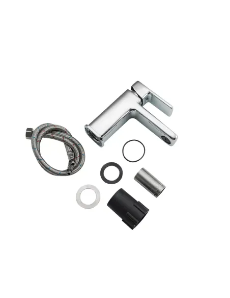 Змішувач для умивальника Frap F1060, хром, одноважільний