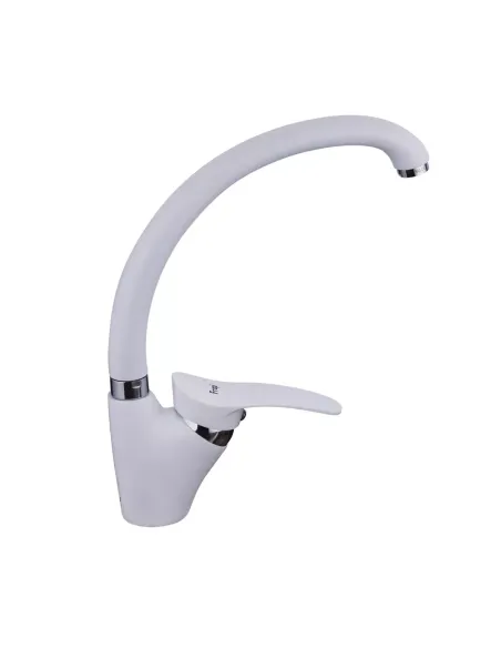 Смеситель для кухни Frap F4101-12, белый