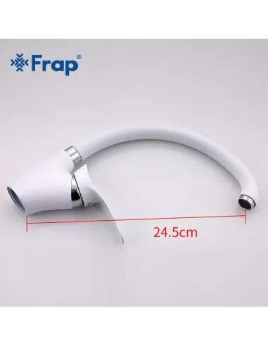 Змішувач для кухні Frap F4101-12, білий