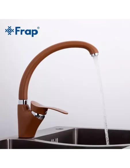 Смеситель для кухни Frap F4101-14, коричневый Смеситель для кухни Frap F4101-14, коричневый