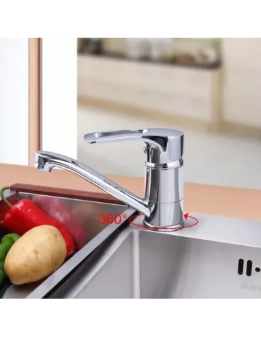 Смеситель для кухни Frap F4566-2, хром