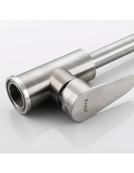 Смеситель для кухни Frap F4048, сатин