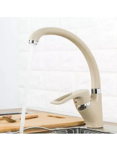 Змішувач для кухні Frap F4166-9, пісочний