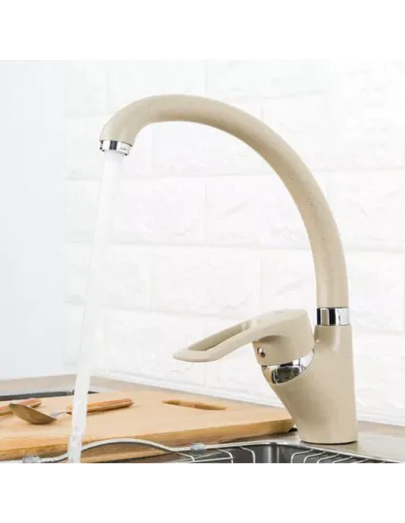 Змішувач для кухні Frap F4166-9, пісочний