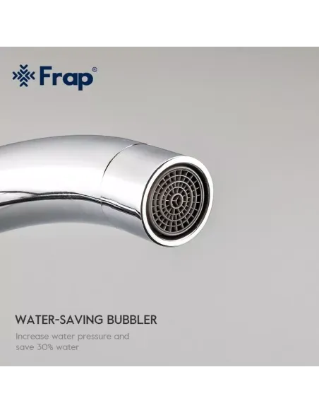 Смеситель для кухни Frap F4057, черный