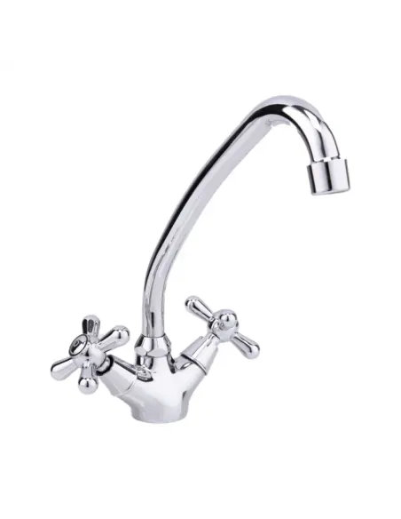 Смеситель для кухни Frap F4125 двухвентильный, хром Смеситель для кухни Frap F4125 двухвентильный, хром