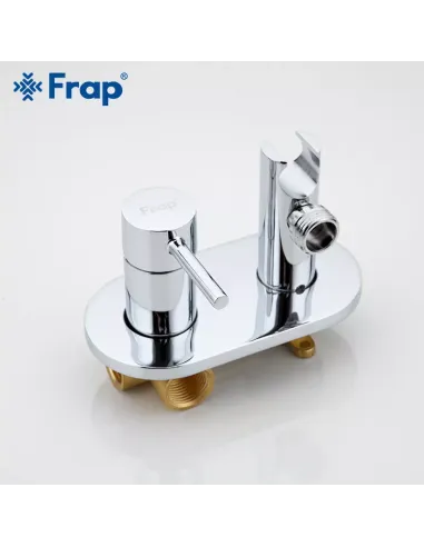 Набор для гигиенического душа со смесителем скрытого монтажа Frap F7505, хром