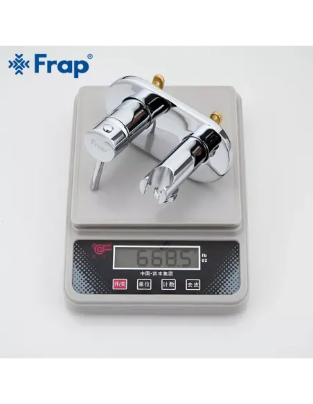 Набір для гігієнічного душу із змішувачем прихованого монтажу Frap F7505, хром