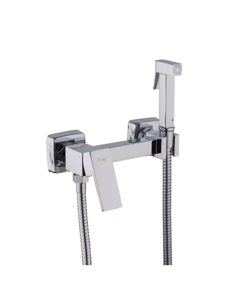 Набор для гигиенического душа со смесителем Frap F7504, хром