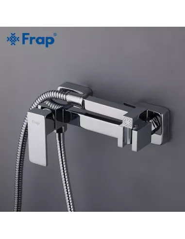 Набор для гигиенического душа со смесителем Frap F7504, хром
