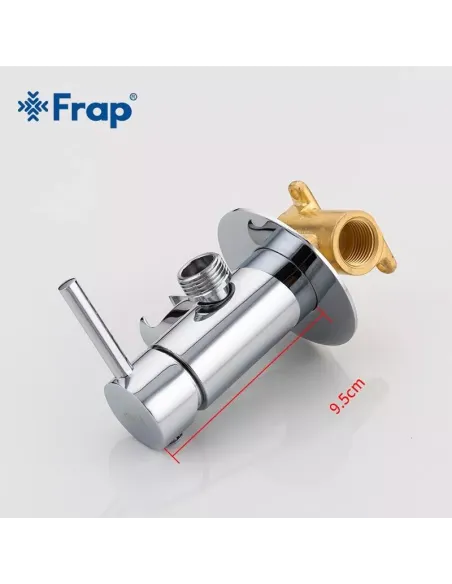 Набор для гигиенического душа со смесителем скрытого монтажа Frap F7505-2, хром