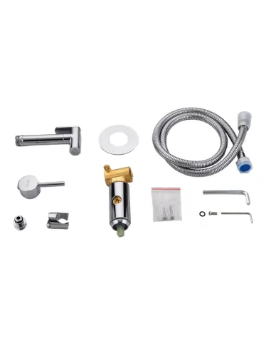 Набор для гигиенического душа со смесителем скрытого монтажа Frap F7505-2, хром