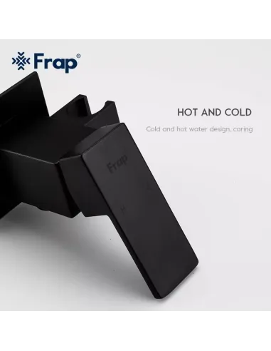 Набор для гигиенического душа со смесителем скрытого монтажа Frap F7506-6, черный