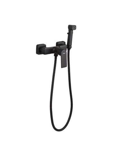 Набор для гигиенического душа со смесителем Frap F2071-6, черный