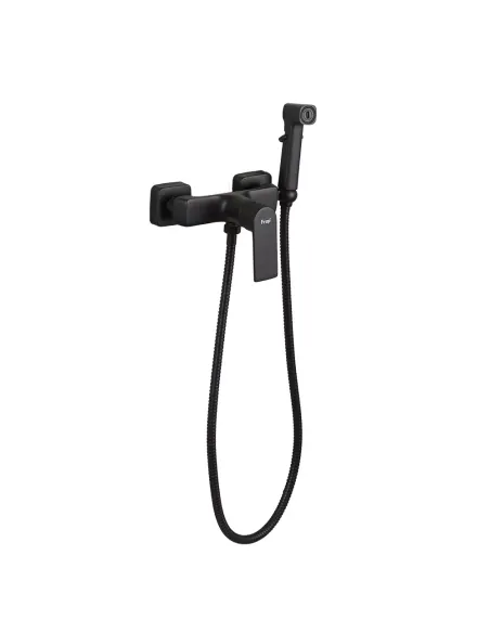 Набор для гигиенического душа со смесителем Frap F2071-6, черный