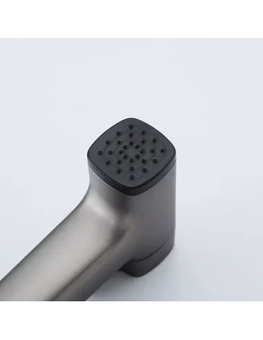 Набір для гігієнічного душу із змішувачем прихованого монтажу Frap F2084-9, сірий