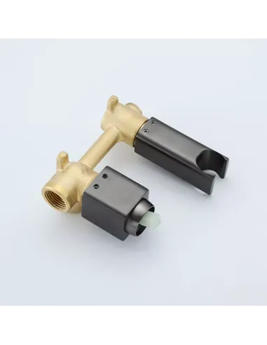 Набор для гигиенического душа со смесителем скрытого монтажа Frap F2084-9, серый