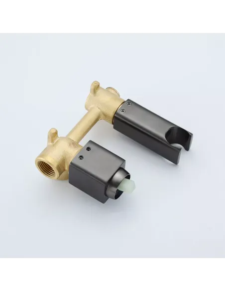 Набір для гігієнічного душу із змішувачем прихованого монтажу Frap F2084-9, сірий Набір для гігієнічного душу із змішувачем прихованого монтажу Frap F2084-9, сірий