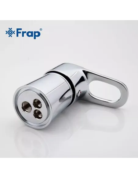 Набор для гигиенического душа со смесителем Frap F1250-2, с креплением на унитаз, хром