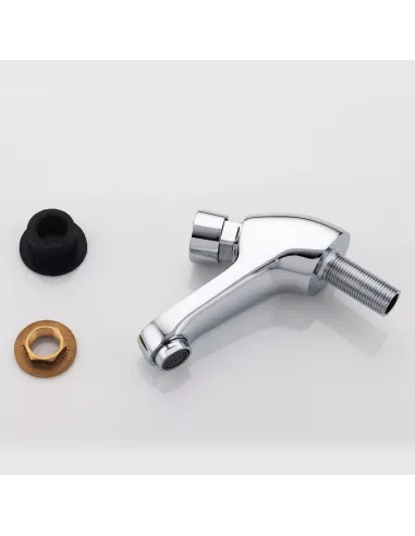 Монокран для умивальника Frap F520 натискний, хром